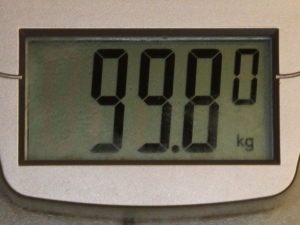 99 kilograms