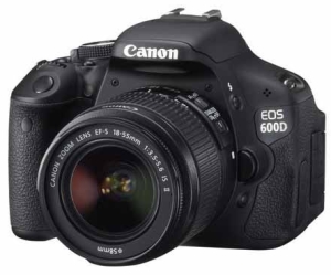 Canon EOS 600D Digital SLR Camera With 18-55mm Lens