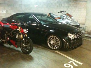 Ducati Motorbike, Mercedes SL63 AMG & Seadoo Jet Ski