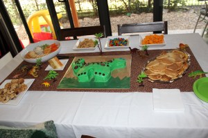 Hugo Lattimore, 3rd Birthday Party Table