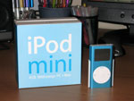 Claire's Birthday Present, A Blue iPod Mini!