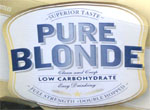 Pure Blonde Beer, a product by Cartlon Development Group - a division of Carlton & United Beverages.